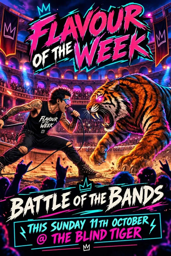 Battle of the Bands poster